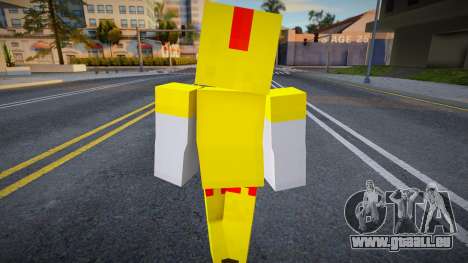 Wmybell Minecraft Ped für GTA San Andreas