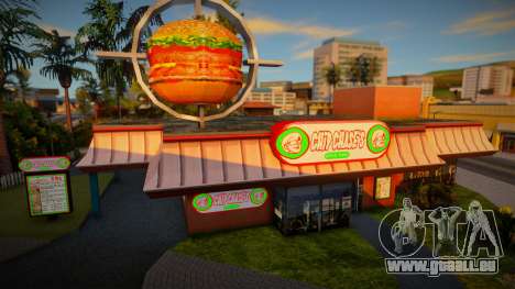 Transformers Chip Chases Burger Shot pour GTA San Andreas