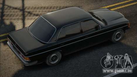 Mercedes-Benz W123 Black für GTA San Andreas