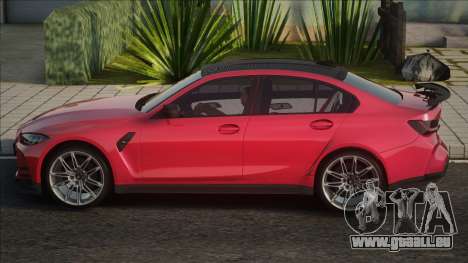 BMW M3 g80 Red pour GTA San Andreas