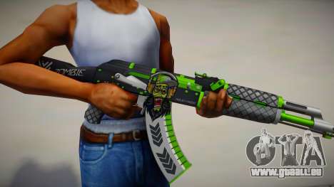 New Skin AK-47 pour GTA San Andreas