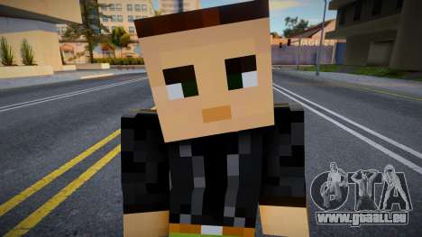 Claude Minecraft Ped pour GTA San Andreas