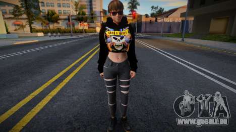 Hitomi Guns N Roses fan pour GTA San Andreas