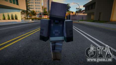 Swat Minecraft Ped pour GTA San Andreas
