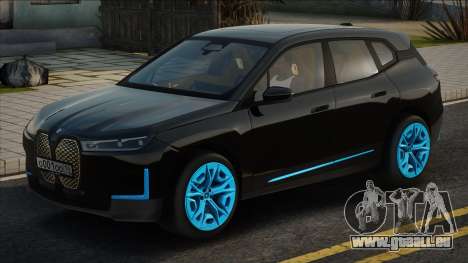 BMW iX Black für GTA San Andreas