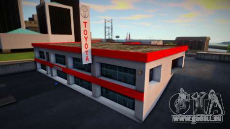 Toyota Liek Motor Sby Showroom für GTA San Andreas
