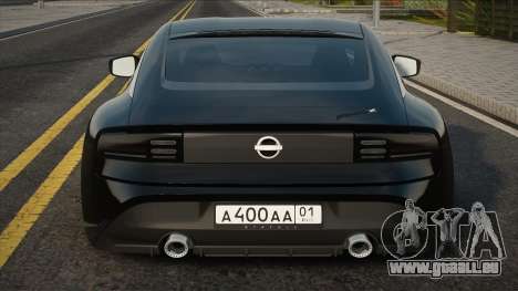 Nissan 400Z 2021 Black für GTA San Andreas
