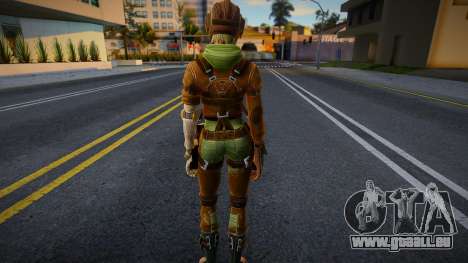 Azure Knight Female - Creative Destruction für GTA San Andreas