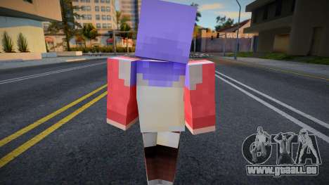 Hfost Minecraft Ped pour GTA San Andreas