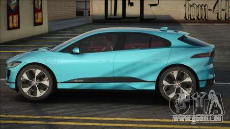 Jaguar I-PACE CCD Blue pour GTA San Andreas