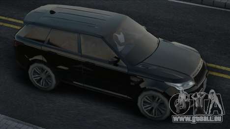 Range Rover Sport SVR Black für GTA San Andreas