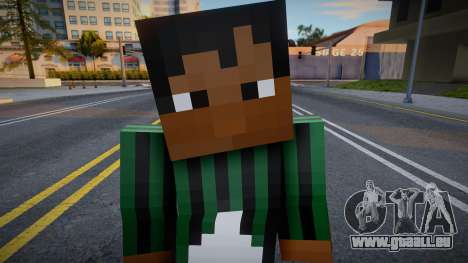 Fam2 Minecraft Ped für GTA San Andreas