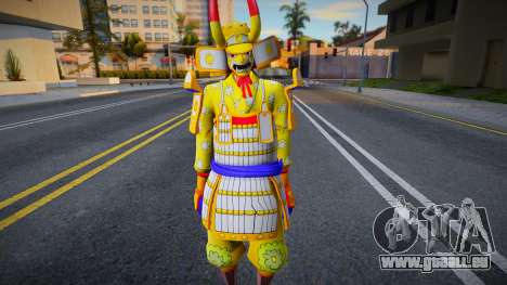KikunoJo Samurai Suit From OP für GTA San Andreas