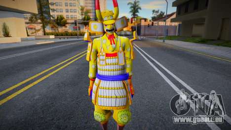 KikunoJo Samurai Suit From OP pour GTA San Andreas