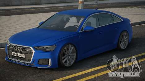 Audi A6 Blue für GTA San Andreas