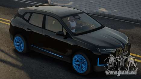 BMW iX Black für GTA San Andreas