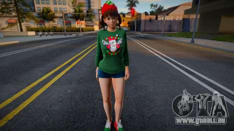 Lei Fang Christmas pour GTA San Andreas