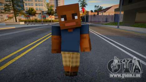Sbmost Minecraft Ped pour GTA San Andreas