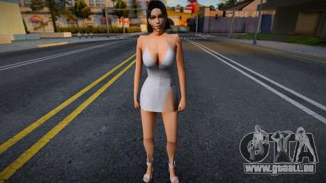 White Outfit girl pour GTA San Andreas