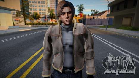 Leon HD S. Kennedy con chaqueta HD Resident Evil pour GTA San Andreas