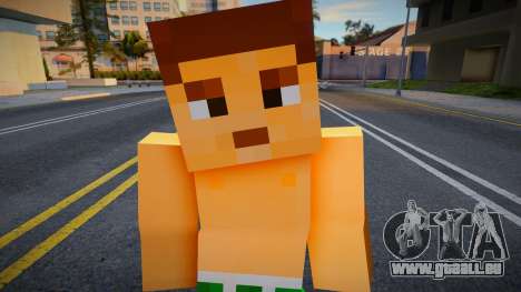 Hmybe Minecraft Ped für GTA San Andreas