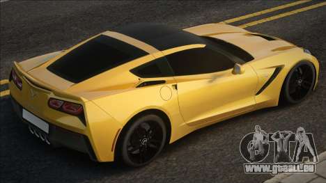 Chevrolet Corvette Yellow pour GTA San Andreas
