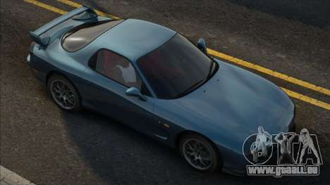 Mazda RX7 FD3S Blue pour GTA San Andreas