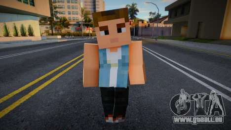 Paul Minecraft Ped pour GTA San Andreas