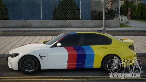 BMW M3 F30 UKR Plate pour GTA San Andreas