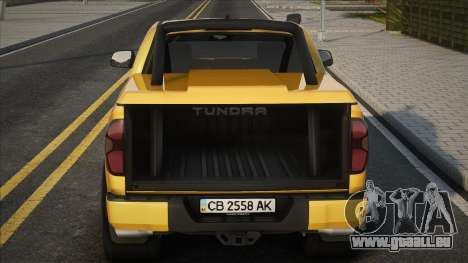 Toyota Tundra Ukr Plate pour GTA San Andreas