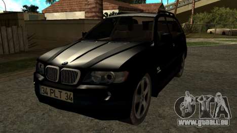 Bmw X5 34 PLT 34 Kurtlar Vadisi pour GTA San Andreas