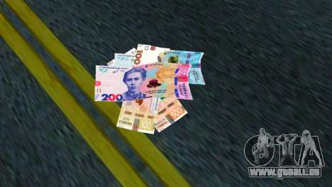 Hryvnia ukrainienne pour GTA Vice City