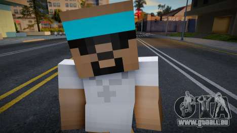 SFR3 Minecraft Ped pour GTA San Andreas