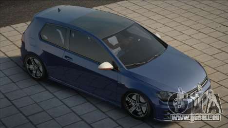 Volkswagen Golf R Blue für GTA San Andreas