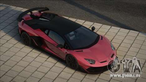 Lamborghini Aventador SVJ Red pour GTA San Andreas