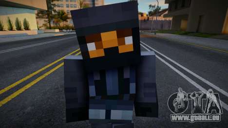 Swat Minecraft Ped pour GTA San Andreas
