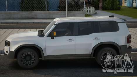 Toyota Land Cruiser 2024 White pour GTA San Andreas