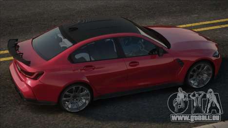 BMW M3 g80 Ukr Plate für GTA San Andreas