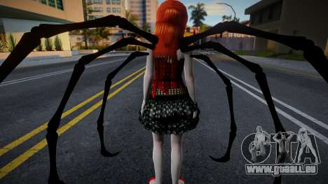 Skin de BLOB o (Chica con patas araña en espalda für GTA San Andreas