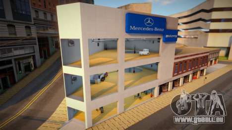 Mercedes-Benz Dealership v2 pour GTA San Andreas