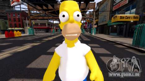 Homer Simpson pour GTA 4