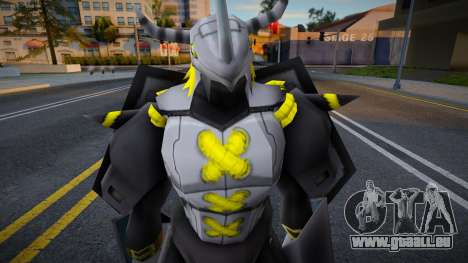 Blackwargreymon pour GTA San Andreas