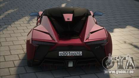 Lykan Hypersport Red für GTA San Andreas