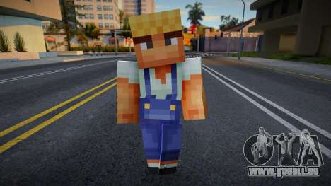 Cwmofr Minecraft Ped pour GTA San Andreas