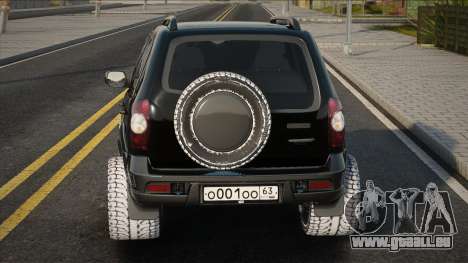 Chevrolet Niva Black pour GTA San Andreas