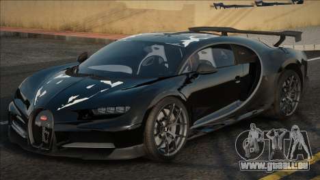 Bugatti Chiron Black pour GTA San Andreas
