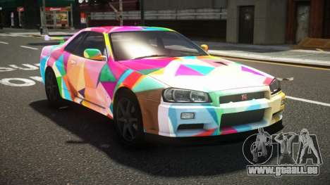 Nissan Skyline R34 L-Sport S5 pour GTA 4