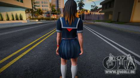 Nanami Schoolgirl Uniform pour GTA San Andreas