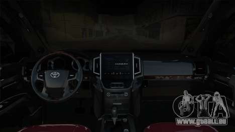 Toyota Land Cruiser 200 Black für GTA San Andreas