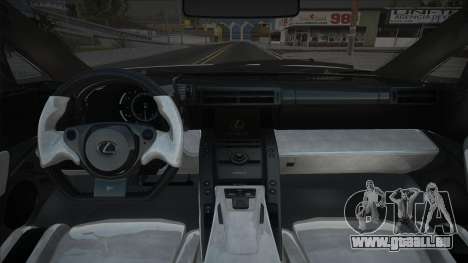 Lexus LFA Driver pour GTA San Andreas